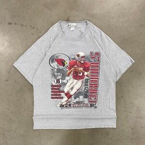 Vintage NFL Arizona Cardinals Jake Plummer QB Club Player Lee Sport T-Shirt XL